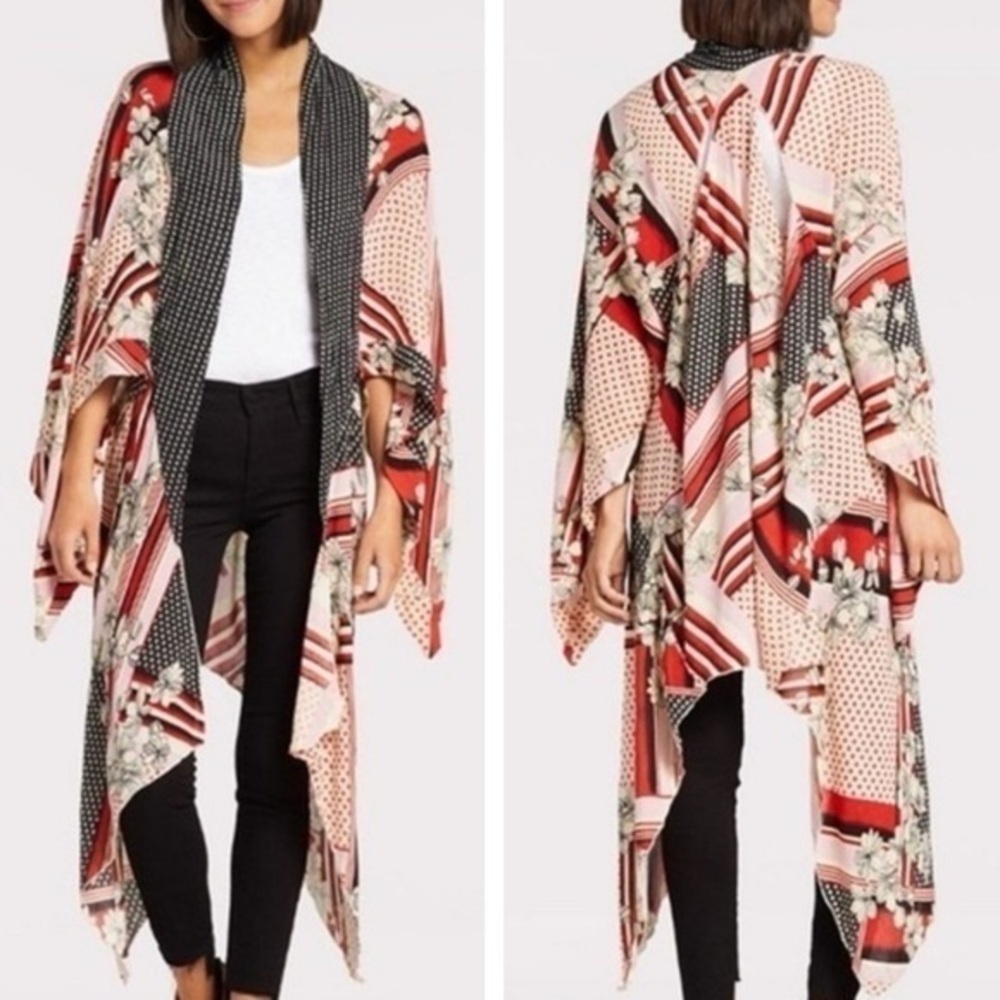 Free People Morning Glory  kimono NWOT